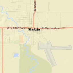 Gladwin Street Map