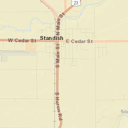 Standish Street Map