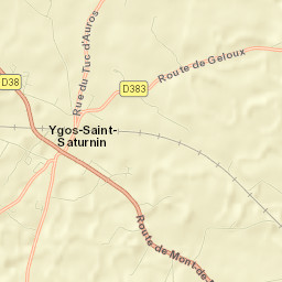Landes Street Map