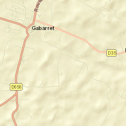Gabarret Street Map