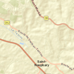 Saint-Nauphary Street Map