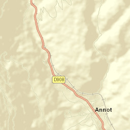 Annot Street Map