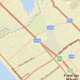 Strettoia Street Map