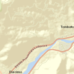Borgo a Mozzano Street Map