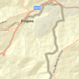 Serravalle Street Map