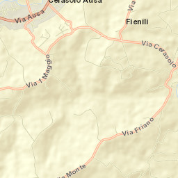 Cerasolo Street Map