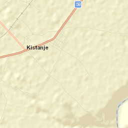 Kistanje Street Map