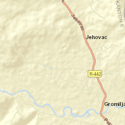 Gromiljak Street Map