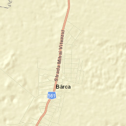 Bârca Street Map