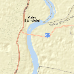 Comuna Valea Stanciului Street Map