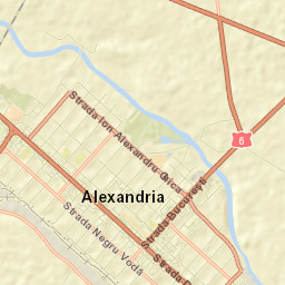 Alexandria Street Map