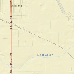 Adams Street Map