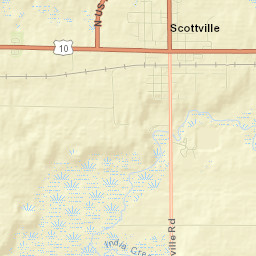 Scottville Street Map