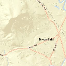 Brownfield Street Map