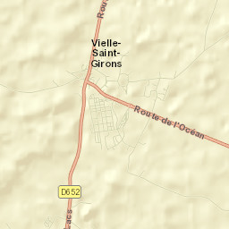 Vielle-Saint-Girons Street Map