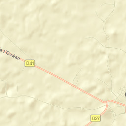 Rion-des-Landes Street Map