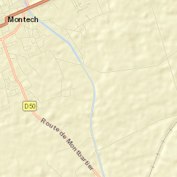 Montech Street Map