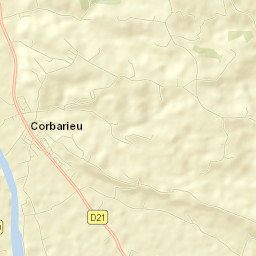 Corbarieu Street Map