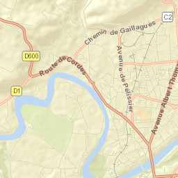 Albi Street Map