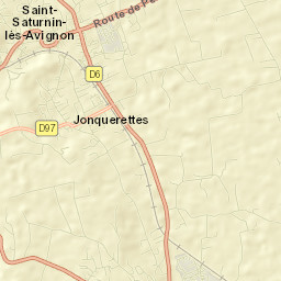 Jonquerettes Street Map