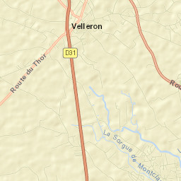 Velleron Street Map