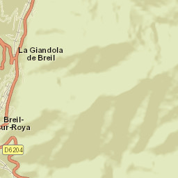 Breil-sur-Roya Street Map