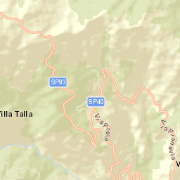 Prelà Castello Street Map