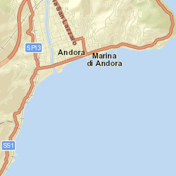 Andora Street Map