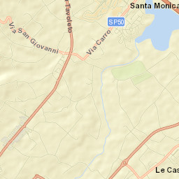 Santa Monica-Cella Street Map