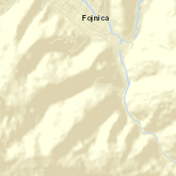 Fojnica Street Map