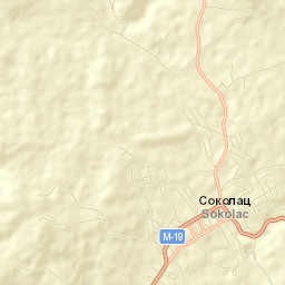 Sokolac Street Map