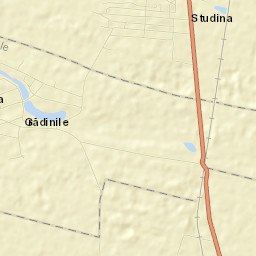 Comuna Grãdinile Street Map