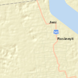 Comuna Rusăneşti Street Map