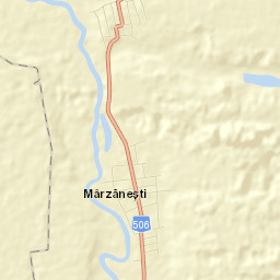 Comuna Mârzãneşti Street Map