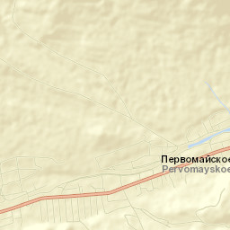 Pervomayskoye Street Map
