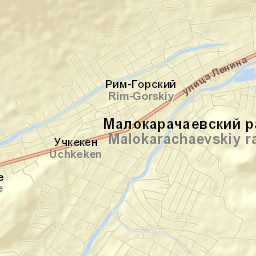 Uchkeken Street Map