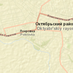 Pokrovka Street Map