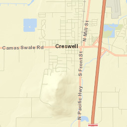 Creswell Street Map