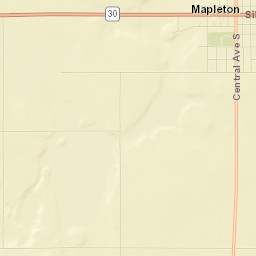 Mapleton Street Map