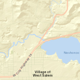 West Salem Street Map