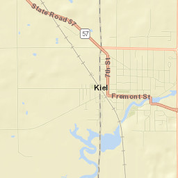 Kiel Street Map