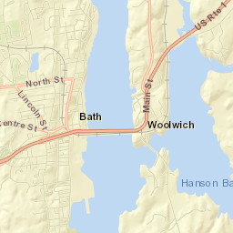 Woolwich Street Map