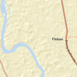 Finhan Street Map