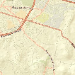 Puygouzon Street Map
