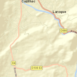 Laroque Street Map