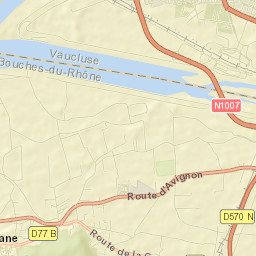 Barbentane Street Map