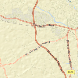 L’Isle-sur-la-Sorgue Street Map