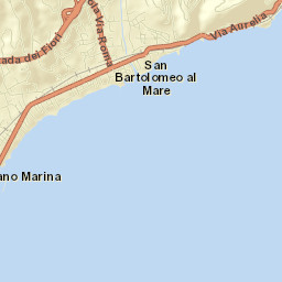 San Bartolomeo al Mare Street Map