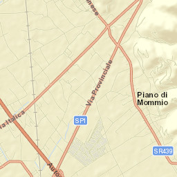 Piano di Mommio Street Map
