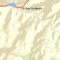 San Godenzo Street Map